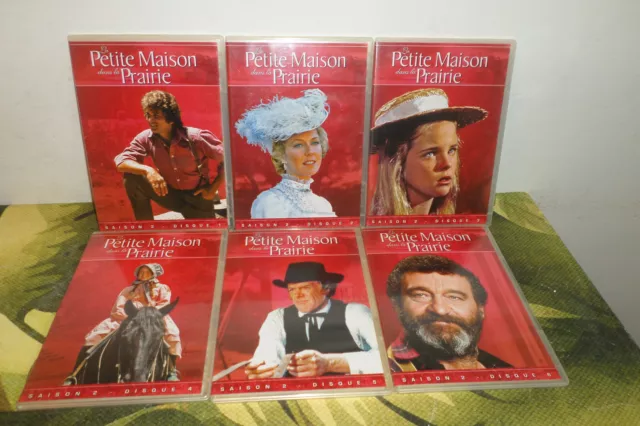 La Petite Maison Dans La Prairie L INTEGRALE Saison 2 / LOT DE 6 DVD SERIE TELE