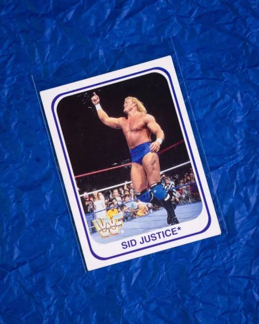 1991 Merlin - Trading Card - Wwf - Sid Justice