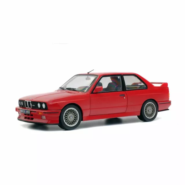 Solido Soli1801502 [HC] - BMW E30 M3 – Red – 1986 1/18