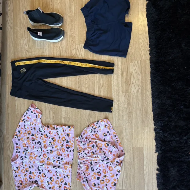Girls Clothes Bundle 12-13 years T-shirt leggings trainers M&S various 5 Items