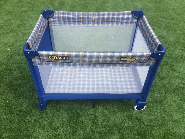 Blue graco hotsell pack n play
