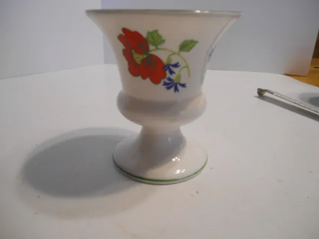 vintage crown staffs Staffordshire posy vase urn english garden bone china