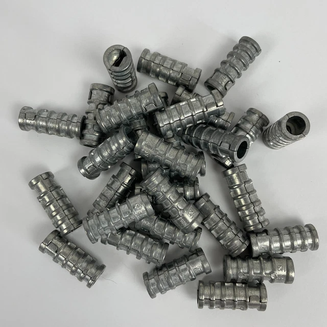BULK Lag Shields / Lag Bolt Anchors - 1/4" x 1" - qty 1100 + FAST FREE SHIPPING