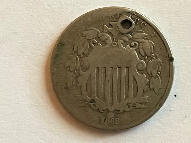 1868 Shield Nickel