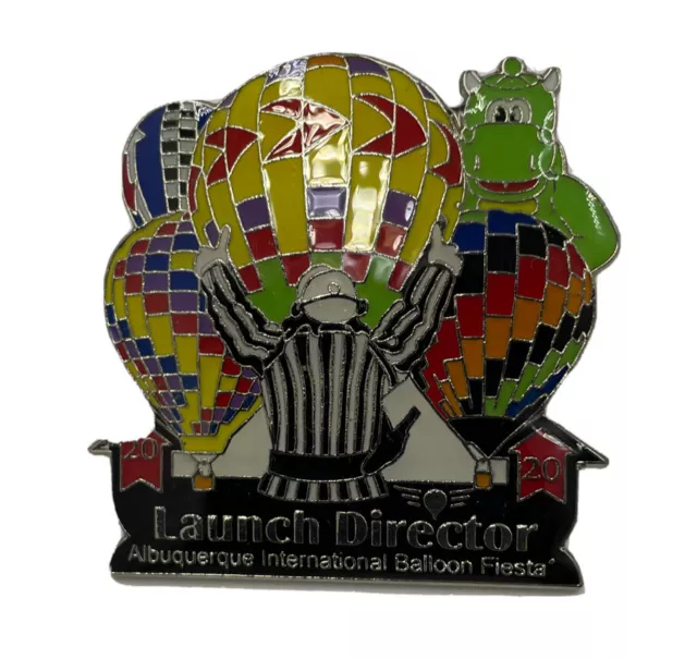 2020 Albuquerque International Balloon Fiesta OFFICIAL Launch Director Pin