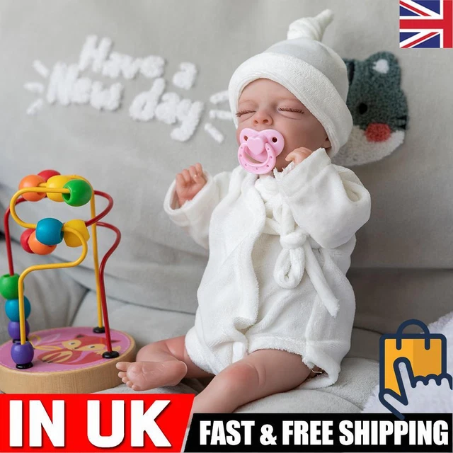 30cm Simulation Rebirth Dolls Pretend Play Soft Reborn Doll 3D Skin Appease Toys