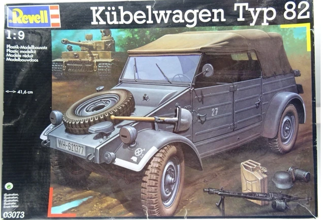 Revell 03073 Wagon-citerne Wehrmacht Type 82 - 1/9 - Emballage Scellé - RARE