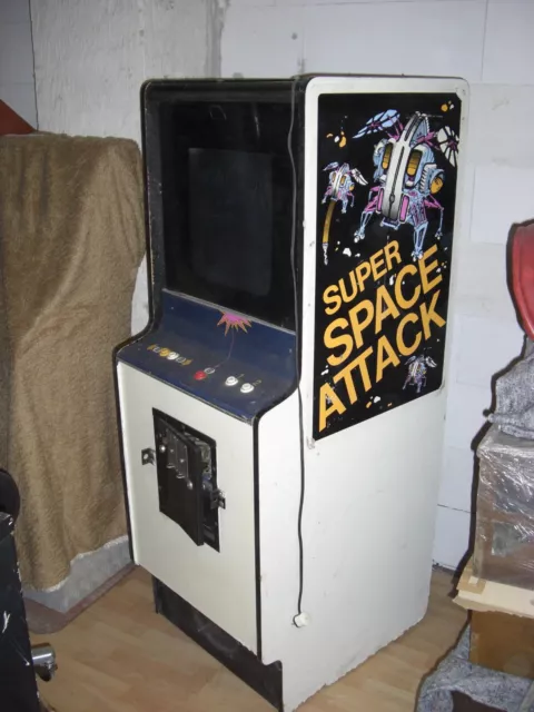 SUPER SPACE ATTACK 1979 Arcade Spielautomat Automat Videospielautomat Gremlin