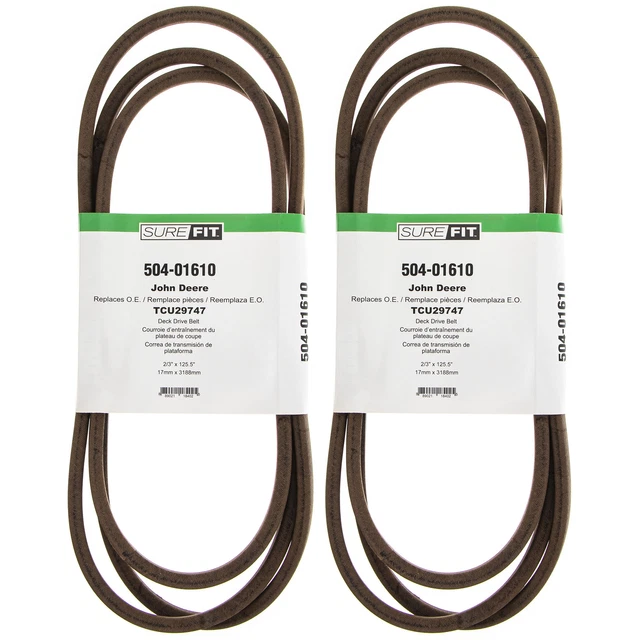 SUREFIT 48& DECK Drive Belt TCU29747 John Deere WH48A WHP48A Walk