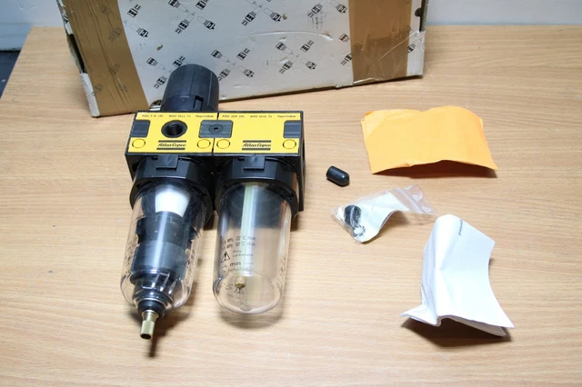 NEUF : Filtre régulateur lubrificateur à air ATLAS COPCO -> MIDI F/R DIM 15C
