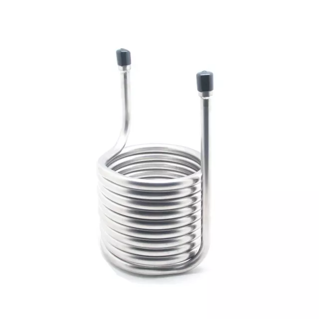 QiiMii Stainless Steel 304 Condensing Coil - 6" x 6" x 10" - 1/4" FNPT