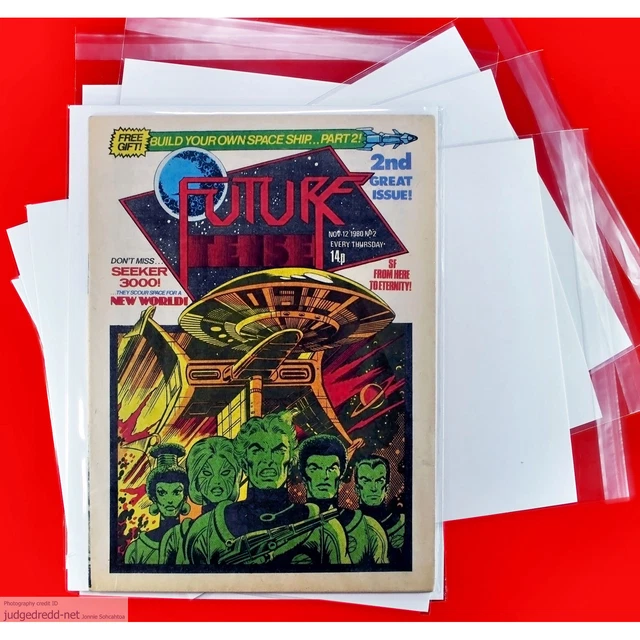 MAGAZINE BAGS AND Boards A4 Size0 Fits Marvel Comics like Future Tense