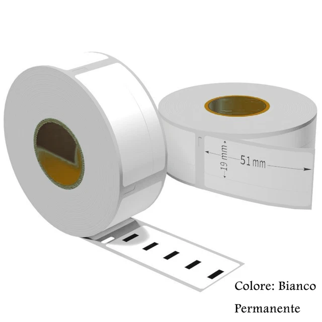Etichette Dymo Cartridges Kingdom 50 Rouleaux 11356 S0722560-89mm X 41mm Étiquettes Compatible Dymo Etichettatrice