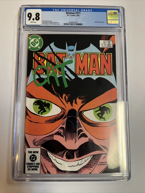 Batman (1984) #371 (CGC 9.8 WP) Doug Moench Story | Catman App