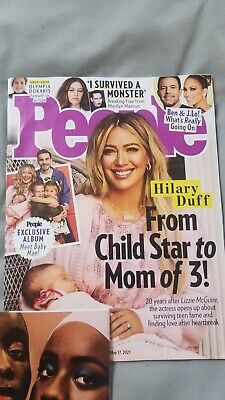 People Magazine May 17th 2021 Hilary Duff Ben Affleck Jennifer Lopez