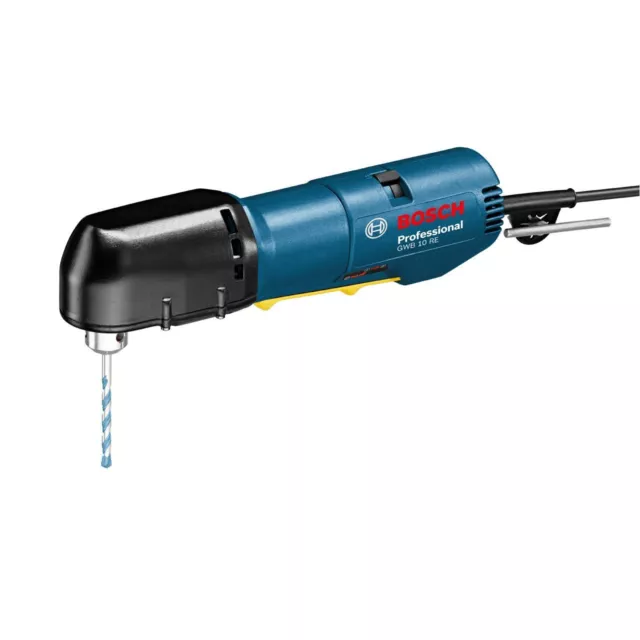 BOSCH TRAPANO AD ANGOLO GWB 10 RE PROFESSIONAL 400 W MANDRINO A CREMAGLIERA 10mm