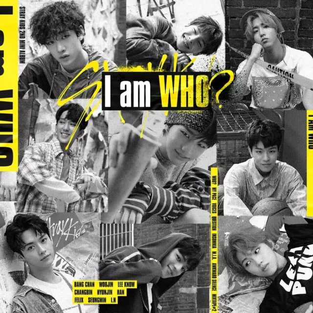 Stray Kids 2nd Mini Album I am WHO Photobook CD Kpop - I am Ver [Free ship]