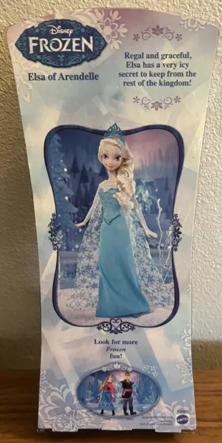 Mattel Disney Frozen Sparkle Princess Elsa Doll 2
