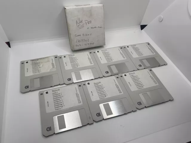 Software di sistema Apple Macintosh - 7 dischi sistema operativo Apple OS