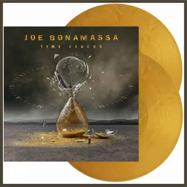 Joe Bonamassa "time clocks" limited 180g gold-coloured Vinyl 2LP NEU Album 2021