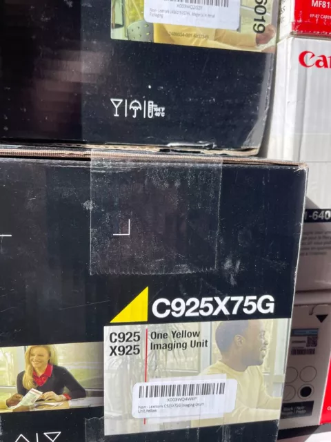C925X75G Original OEM Lexmark C925 Imaging Unit, Yellow Genuine Sealed