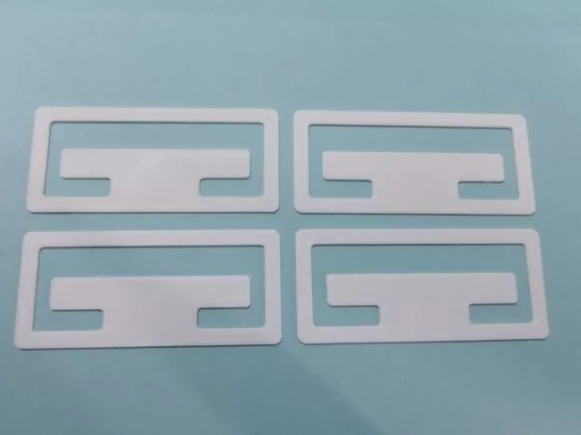 4 x IKEA Schottis Ersatz Jalousieclips/Schlösser 4er Pack 3D GEDRUCKT