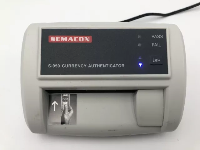 Semacon S-950 Automatic Currency Authenticator/Counterfeit Detector