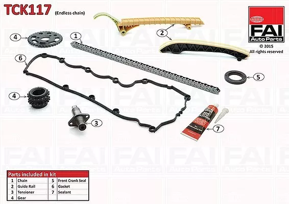 FAI AutoParts Steuerkettensatz Oben für MERCEDES-BENZ