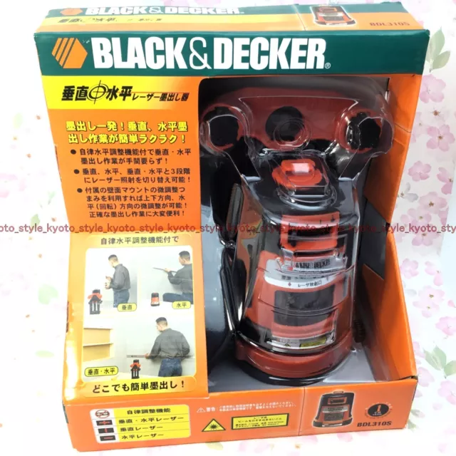 BLACK DECKER Crossfire Auto Leveling Laser Bdl310S 55.77