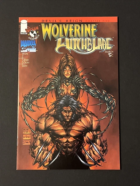 Wolverine / Witchblade #1 (1997 Top Cow/Marvel) Devil's Reign! NM-