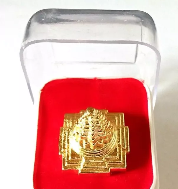 Meru Sri Shri Shree Yantra For Vastu Correction & Prosperity With Box Energized