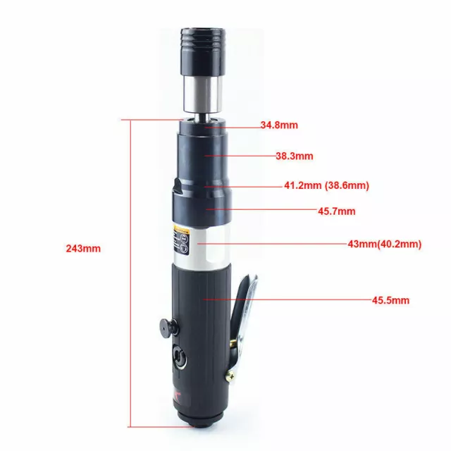 R1000mm Universal Type Pneumatic Tapping Machine Air Drill Tapper Tool M3-M12 3