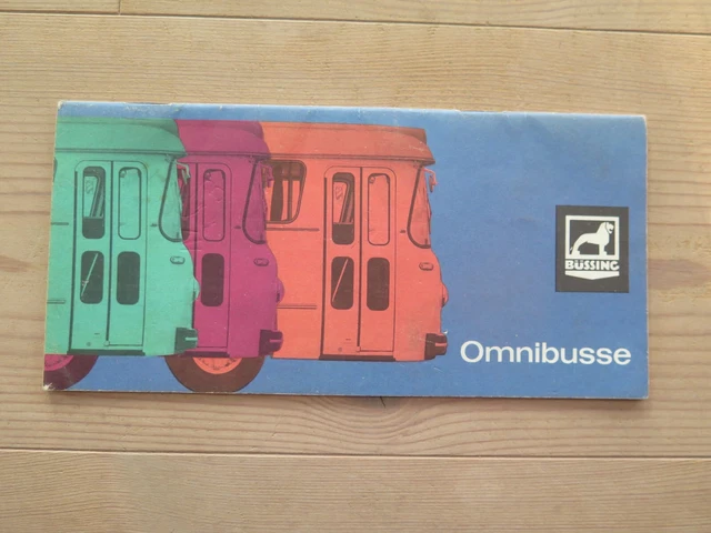 Büssing Bus Senator, President, Consul, 9R, 11R, 12R, High Seater U.A.