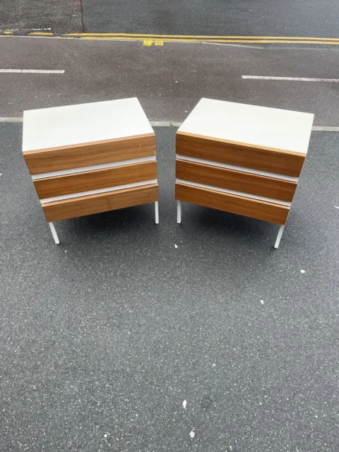 Mid Century/Vintage/Retro ‘Stag Opus 22’ Chest of Drawers/bedside X 2