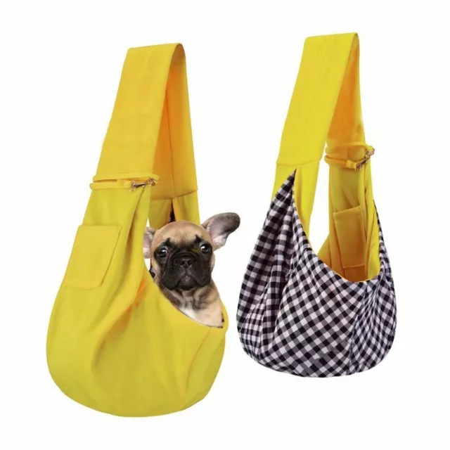 Pet Dog Cat Puppy Carrier Shoulder Pouch Travel Carry Bag Sling Backpack Outdoor 3