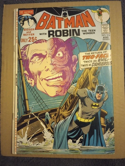 Batman #234 July 1971 - First Silver Age Appearance of Two-Face
