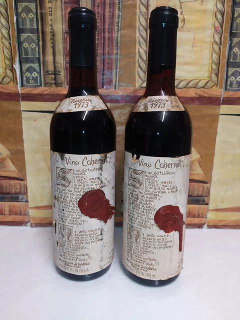 CABERNET VALDO - N.1 Bottiglia Riserva 1970 EUR 30,00 - PicClick IT