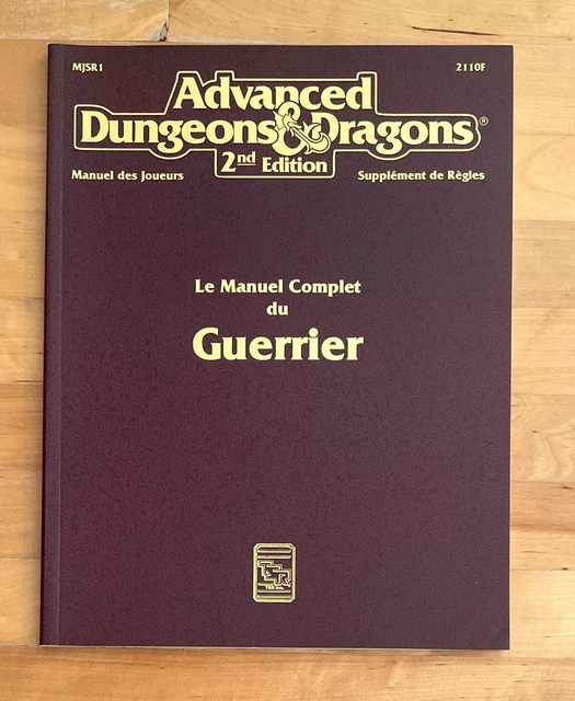 Accessoires - MJSR14 - Le Manuel Complet du Barbare - Le Donjon du Dragon