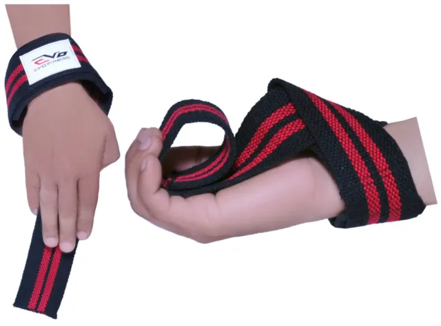 Wrist Wraps Weight lifting Gym Straps Support Strength Elasticated Hand Bandage