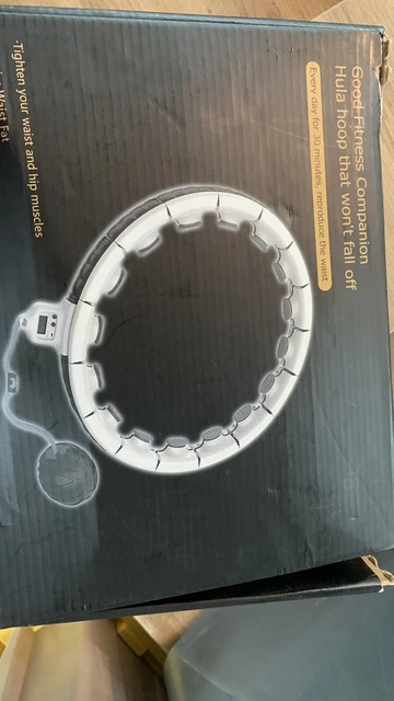Weighted Hula Hoop,Weight Loss Exercisers,Portable Tape Measure Smart Hula Hoop