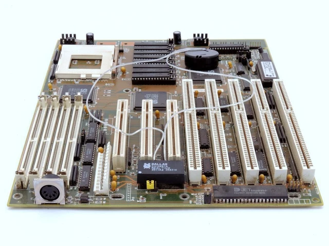 ABIT COMPUTER AB-PK5 Pci Baby At Mainboard Socket 5 Sis Motherboard ...