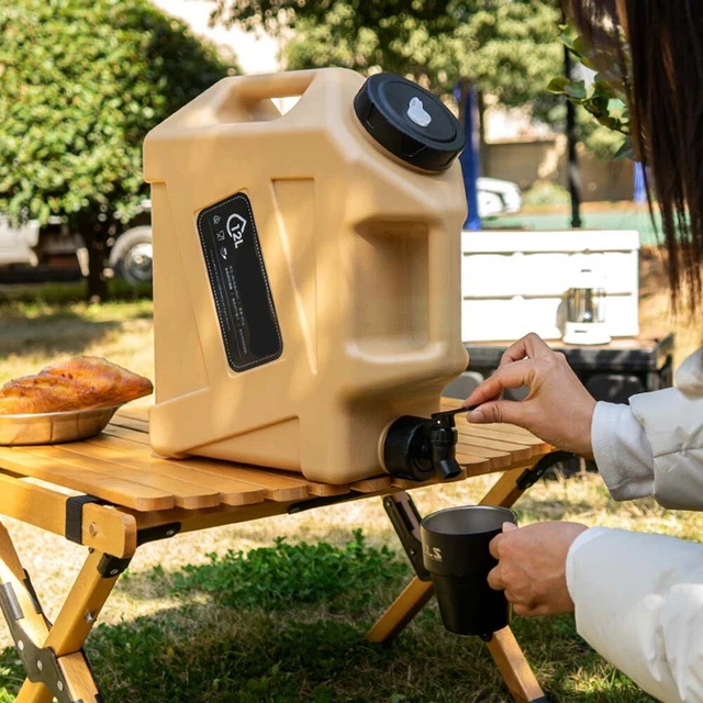 Réservoir D'Eau Pliable Camping 20L - PVC, Robinet, Portable Pour Randonnée, Pêche, Véhicule, Pique-nique