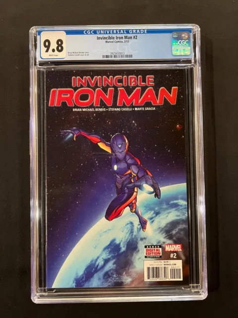 Invincible Iron Man #2 CGC 9.8 (2017)