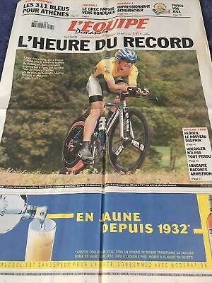 L'Equipe Journal 10/07/1990; Tour de France; dans le col du Bettex/ Bauer en têt 