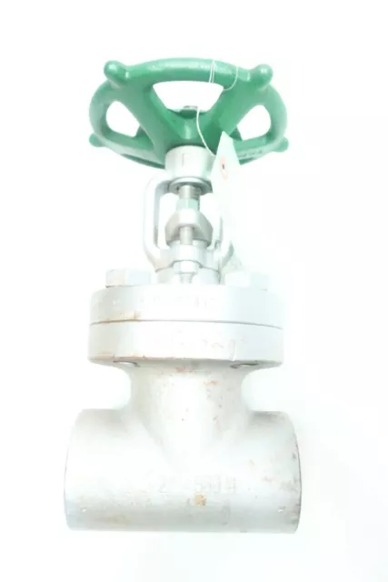 Flowserve SW12111T5 Manual Steel Socket Weld Wedge Gate Valve 1-1/2in 600