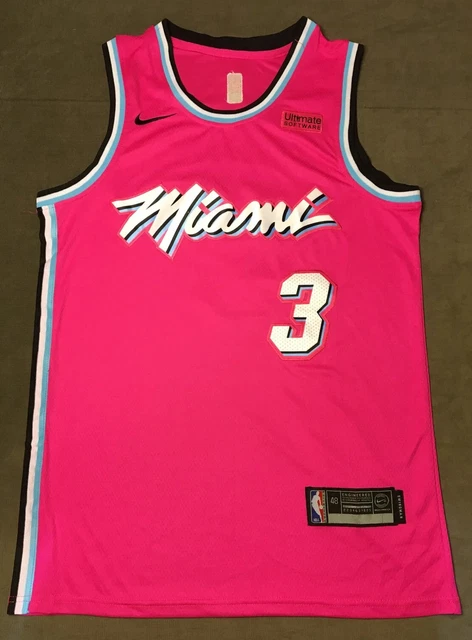 dwyane wade miami vice jersey pink