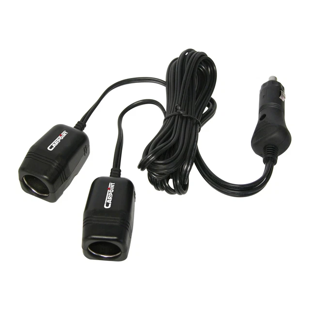Double prise Allume-Cigare 12V 8A avec 2m cable