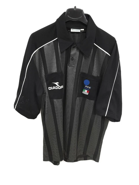 Maillot Arbitre Diadora Manche Longue - AIA - Taille S - Neuf Avec Étiquettes