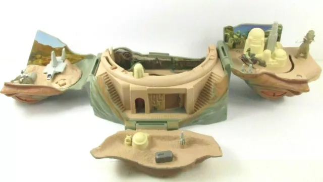 Micro Machines Star Wars Jabba Mos Eisley Spaceport Playset Galoob 1997 Vintage