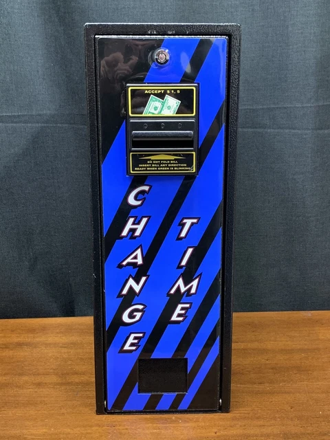 VM-010 Dollar Bill Changer.  CHANGE TIME Machine With 2 Keys